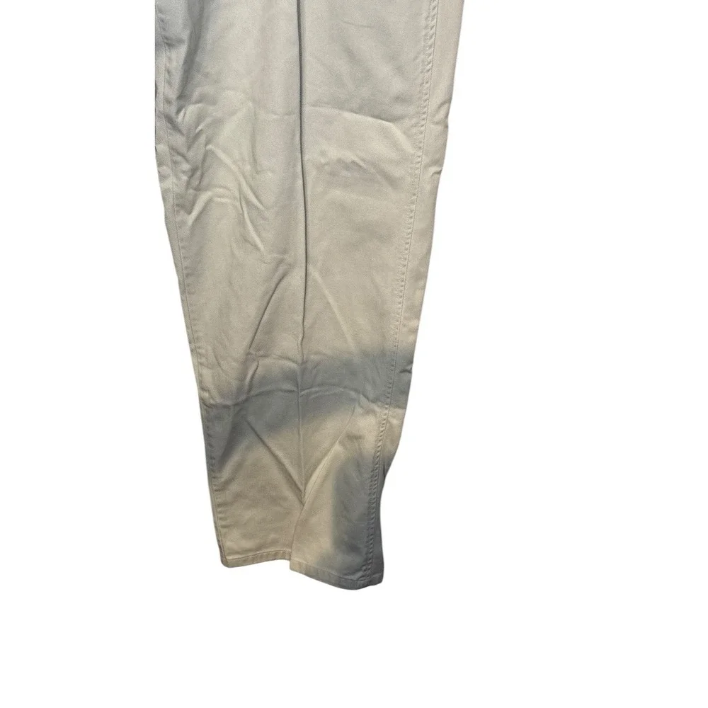Polo Ralph Lauren Mens Dress Pants Vintage Chino Pleated 100% Cotton Khaki 38X34